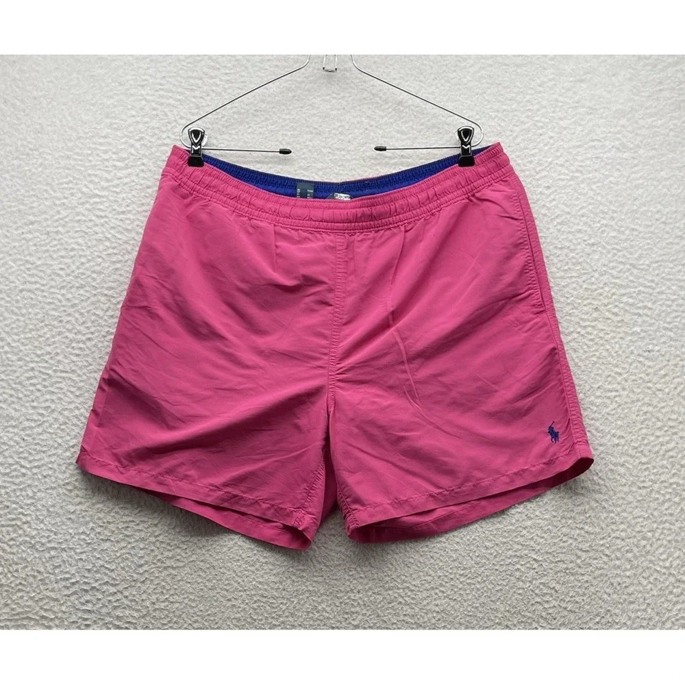 VTG Polo Ralph Lauren Swim Shorts Mens XL 5